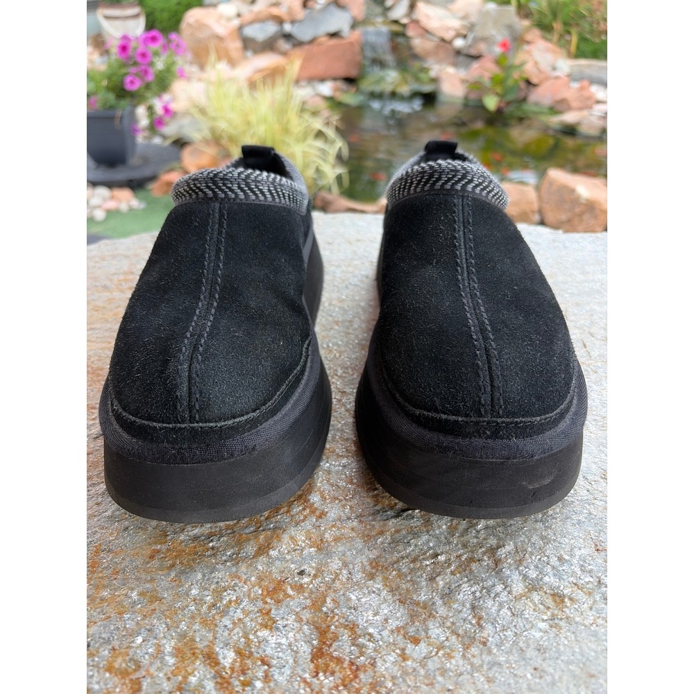 Koolaburra by UGG Burree Platform Mules Black Suede Clogs 1159392 Womens 8 - Picture 2 of 8